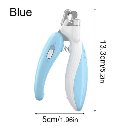 LED-Illuminated Pet Nail Clippers