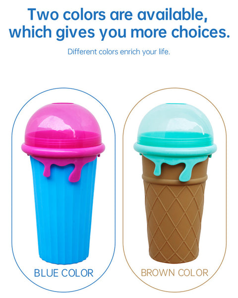 Ice Cream Style Slushy Maker Cup