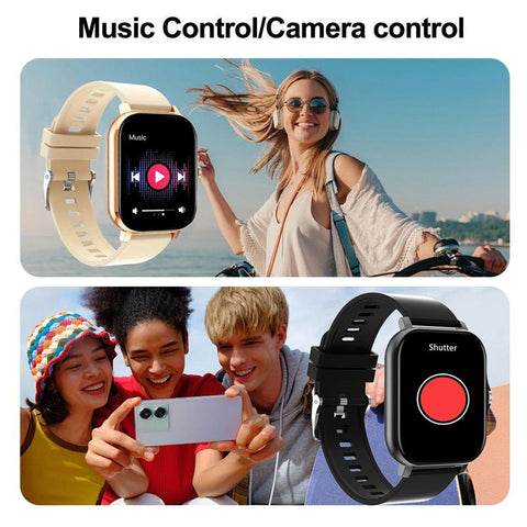 Multifunctional Smart Watch, Fashionable Digital Watch with Heart Rate Monitoring and Sleep Tracking, Sports Watch with Multiple Sports Modes for Women & Men, Wearable, Wireless