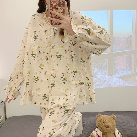 Printed Pajama Set for Women