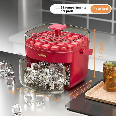 Press-Type Portable Ice Tray