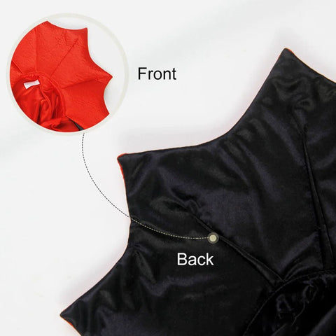Cute Vampire Theme Cat Costume
