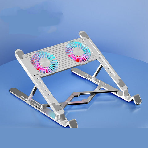 Folding Laptop Stand with Cooling Fan