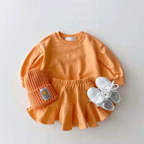 Candy Color Baby Leisure Suit
