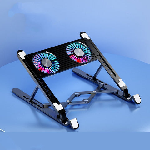 Folding Laptop Stand with Cooling Fan
