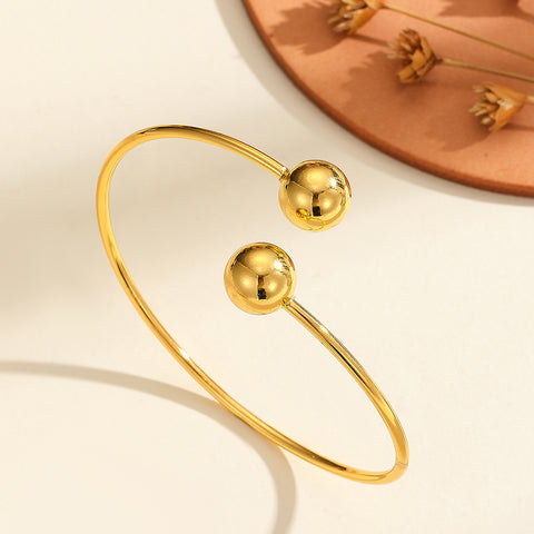 Copper Plated Double Headed Bracelet