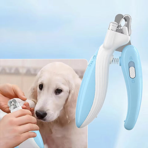 LED-Illuminated Pet Nail Clippers