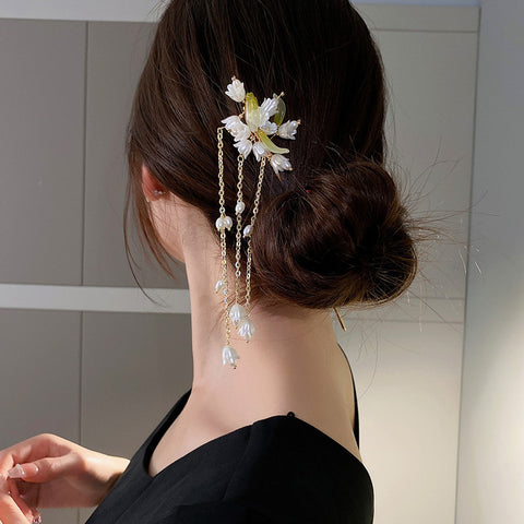 Korean-Style Tassel Hairpin