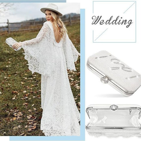 Fashionable Wedding Purse for Brides