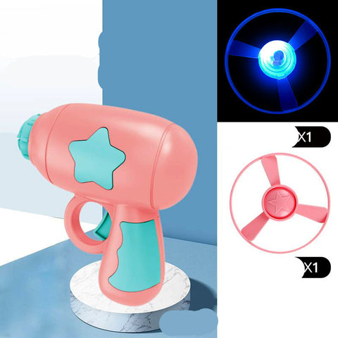 LED Flying Saucer Launcher Toy
