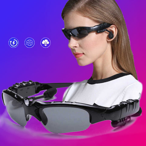 Outdoor Bluetooth Glasses With Headset