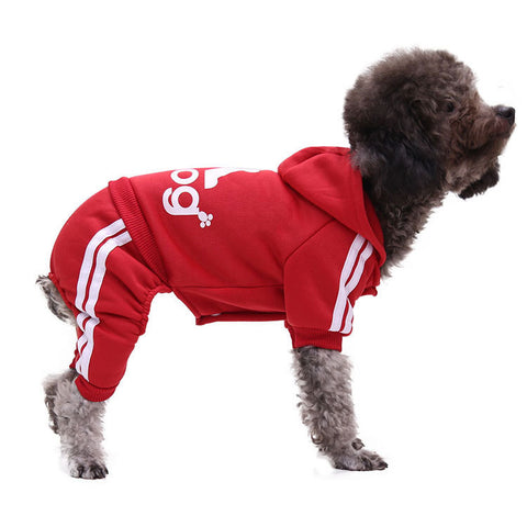 Plush Button Sweater for Dog