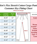 Men'S 3 Pack Flex Stretch Cotton Cargo Pants