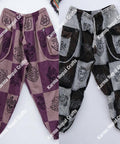Patch Cotton Gothic Unisex Joggers, Gothic Patch Unisex Jogger Pants, plus Size Inclusive ,Hippie Trousers, Boho Style, Goth Fashion, Unisex Cotton Cargo Pants, Multi Pockets, Cotton Baggy Pants Big Menswear Festival