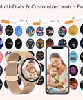 Multifunctional Smart Watch, Fashion Digital Watch with Multiple Sport Modes, Wireless BT Call Sports Smart Watches for Women Gift