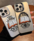 Bible Verse Aesthetic Christian Pattern Magnetic Phone Case for Iphone 15 16 14 Pro Max 13 12 11 XR XS plus Shockproof Non Slip Military-Grade Protection Slim Cover Cellphone Protective Casing
