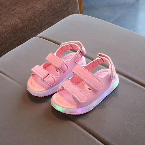 Waterproof Light Up Sandals For Girl's