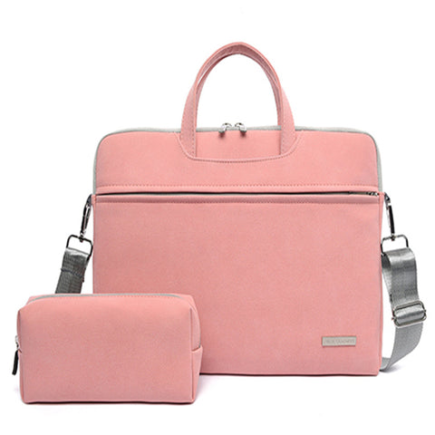 PU Leather Women Laptop Bag