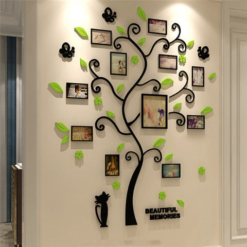 Family Tree Photo Frame Wall Sticker