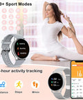 Multifunctional Smart Watch, Fashion Digital Watch with Multiple Sport Modes, Wireless BT Call Sports Smart Watches for Women Gift