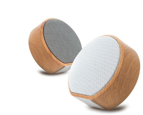Mini Wooden Wireless Bluetooth Speaker