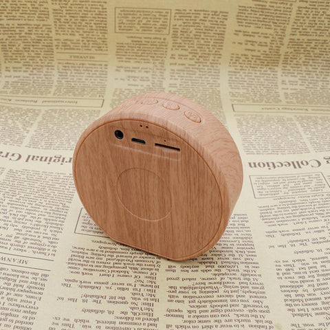 Mini Wooden Wireless Bluetooth Speaker