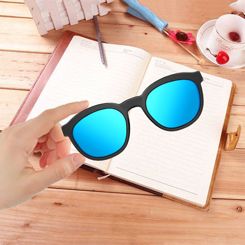Rounded Square Tinted Glasses for Sleep