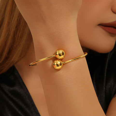 Copper Plated Double Headed Bracelet