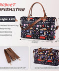 Weekender Bags Extra Large Stylish Travel Friends TV Show Duffle Bag with Shoulder Strap Surface Waterproof Carry on Travel Bag Lightweight Overnight Hospital Bags Western Gifts for Women