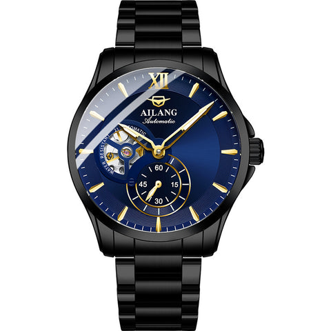 Men’s Hollow-Out Mechanical Waterproof Watch