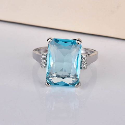 Kuololit Paraiba Gemstone Ring