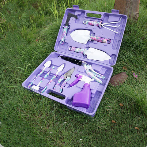 Ten Piece Garden Tools Set