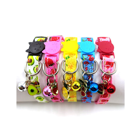 Nylon Strap Cat Collar with Bell