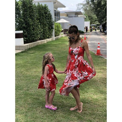Matching Summer Sling Dress
