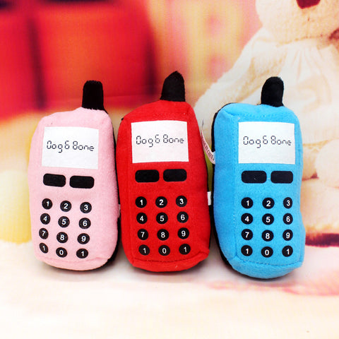 Cellphone Plush Toy for Dog's Chewing