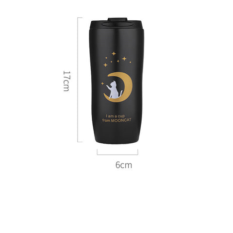 Moon Cat Travel Coffee Mug