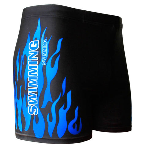 Men's Flame Swimming Trunk