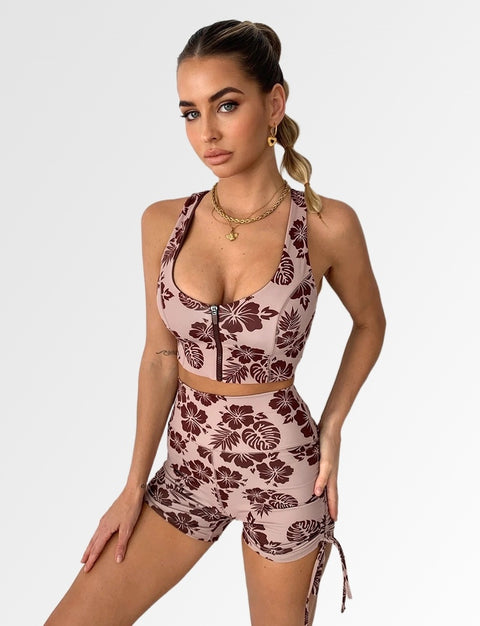 Summer Casual Top and Shorts