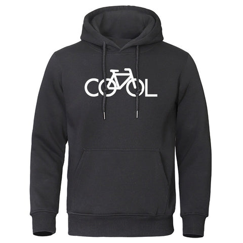 Cool Bicycle-themed Graphic Hoodie