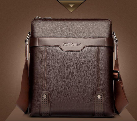 Men’s Leather Messenger Bag