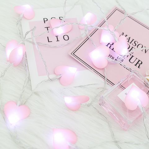 Led Curtain Heart String Light