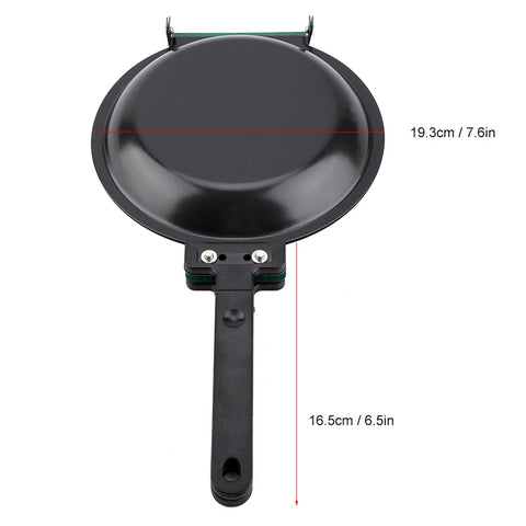 Double Side Titanium Steel Coating Flip Frying Pan Pancake Maker Household Kitchen Cookware