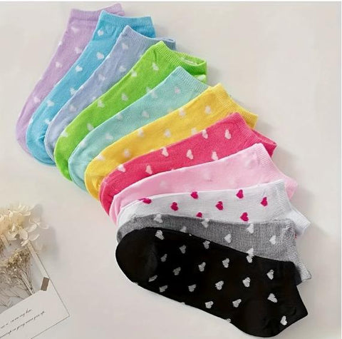 Candy-Colored Ankle Socks