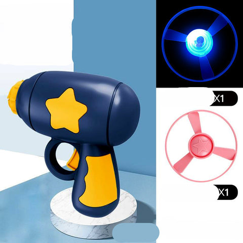 LED Flying Saucer Launcher Toy