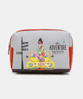 Nicole Lee USA Printed Extra Large Cosmetic Pouch