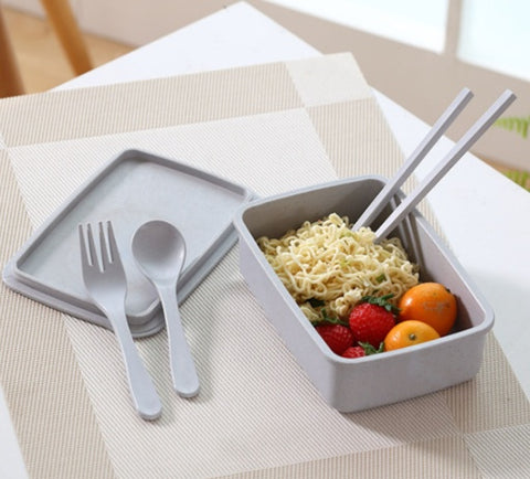Bamboo Fiber Lunch Box