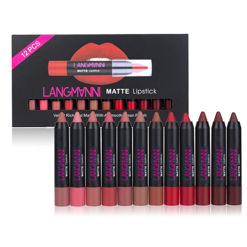 LANGMANNI 12 Lipstick Set