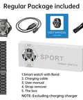 Multifunctional Smart Watch, 1 Count Fashionable Digital Watch with Multi-Sport Modes and Time Display, Sports Watch Compatible with Android & Ios