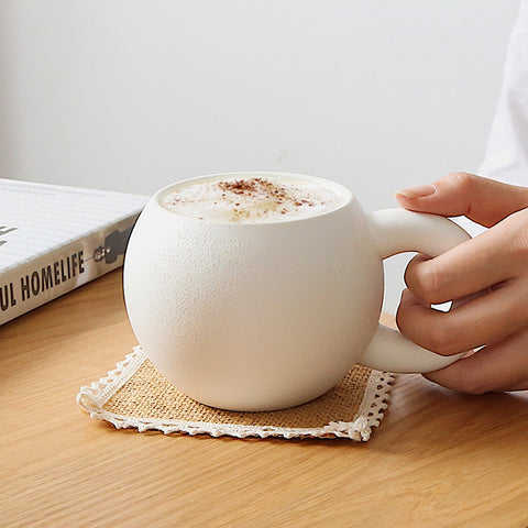 Spherical Ceramic Mug
