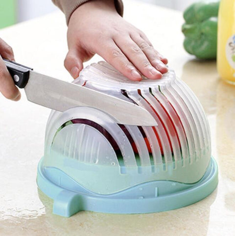 Creative Salad Cutter Bowl